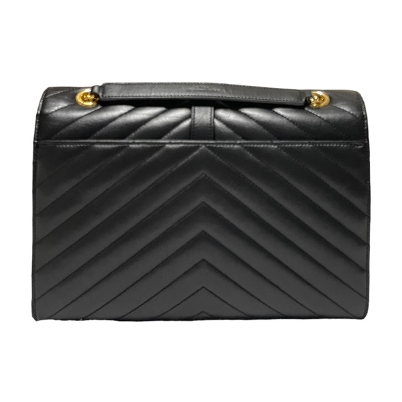 YSL Monogram Matelassé Envelope Chain Bag, Medium.  - Picture 3 of 11